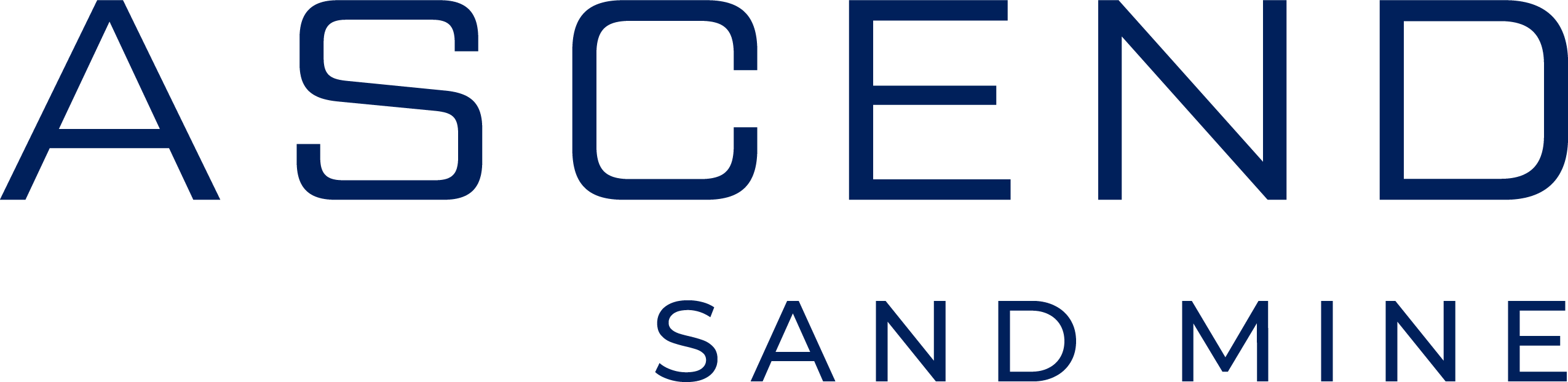 Ascend Sand Mine Ascend Sand Mine Logo